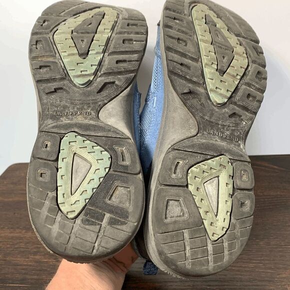 Lands’ End Womens Mesh Slip On Hiking Outdoor Walking Shoes Blue Size 9.5B - Picture 5 of 8